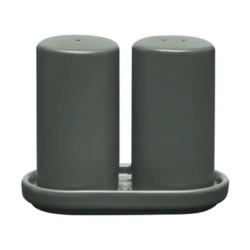 Pilar sale e pimenteiro, 2 peças - Agave Green, Ø4,5x11,5 cm - blomus