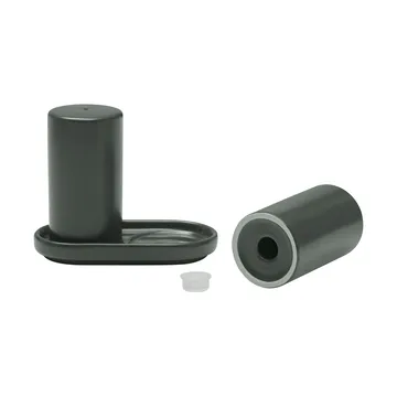 Pilar sale e pimenteiro, 2 peças - Agave Green, Ø4,5x11,5 cm - blomus