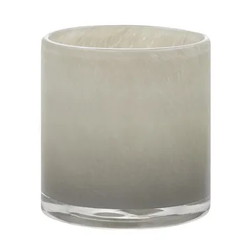 Porta-vela SAGA L Ø15 cm - Dove - blomus