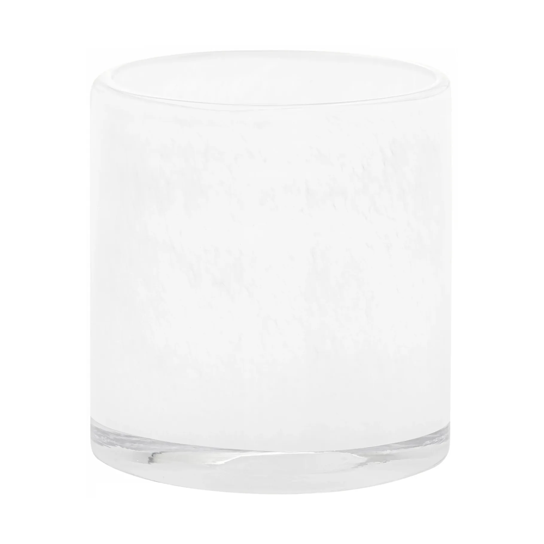 Porta-vela SAGA L Ø15 cm, White blomus