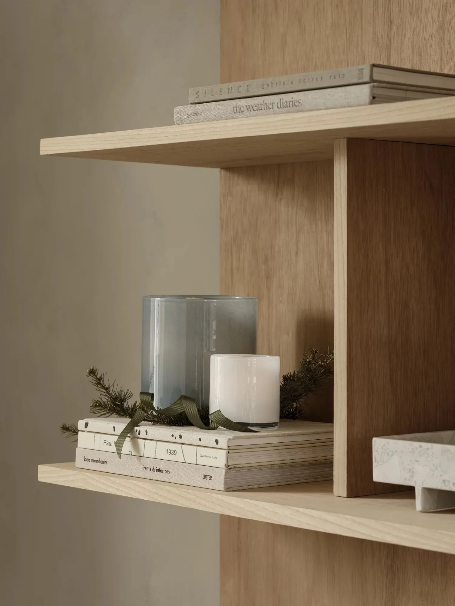 Porta-vela SAGA S Ø8,3 cm, White blomus