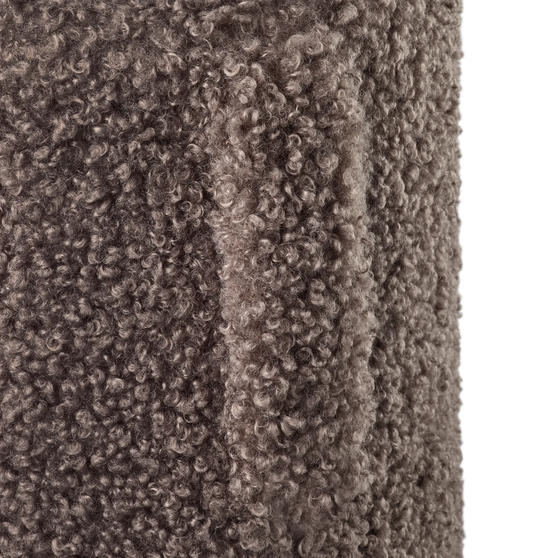 Pufe Teddy, Espresso, Ø35x40 cm blomus