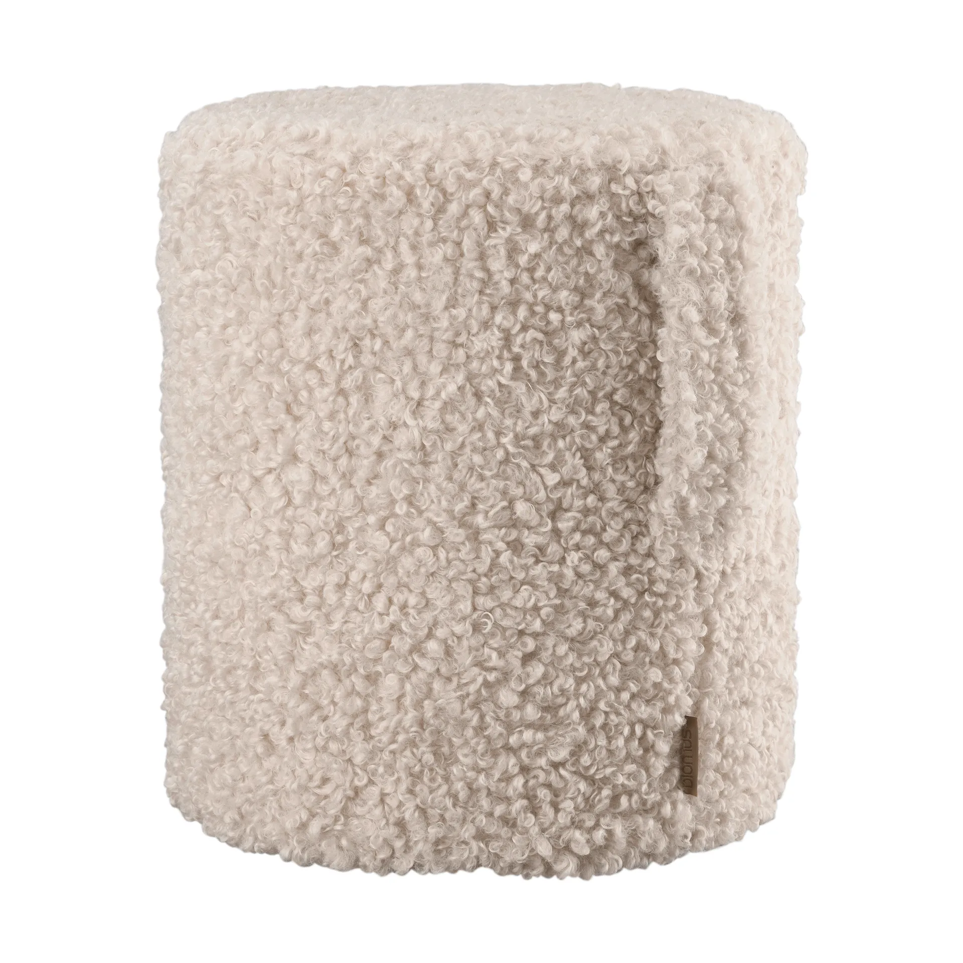 Pufe Teddy, Moonbeam, Ø35x40 cm blomus