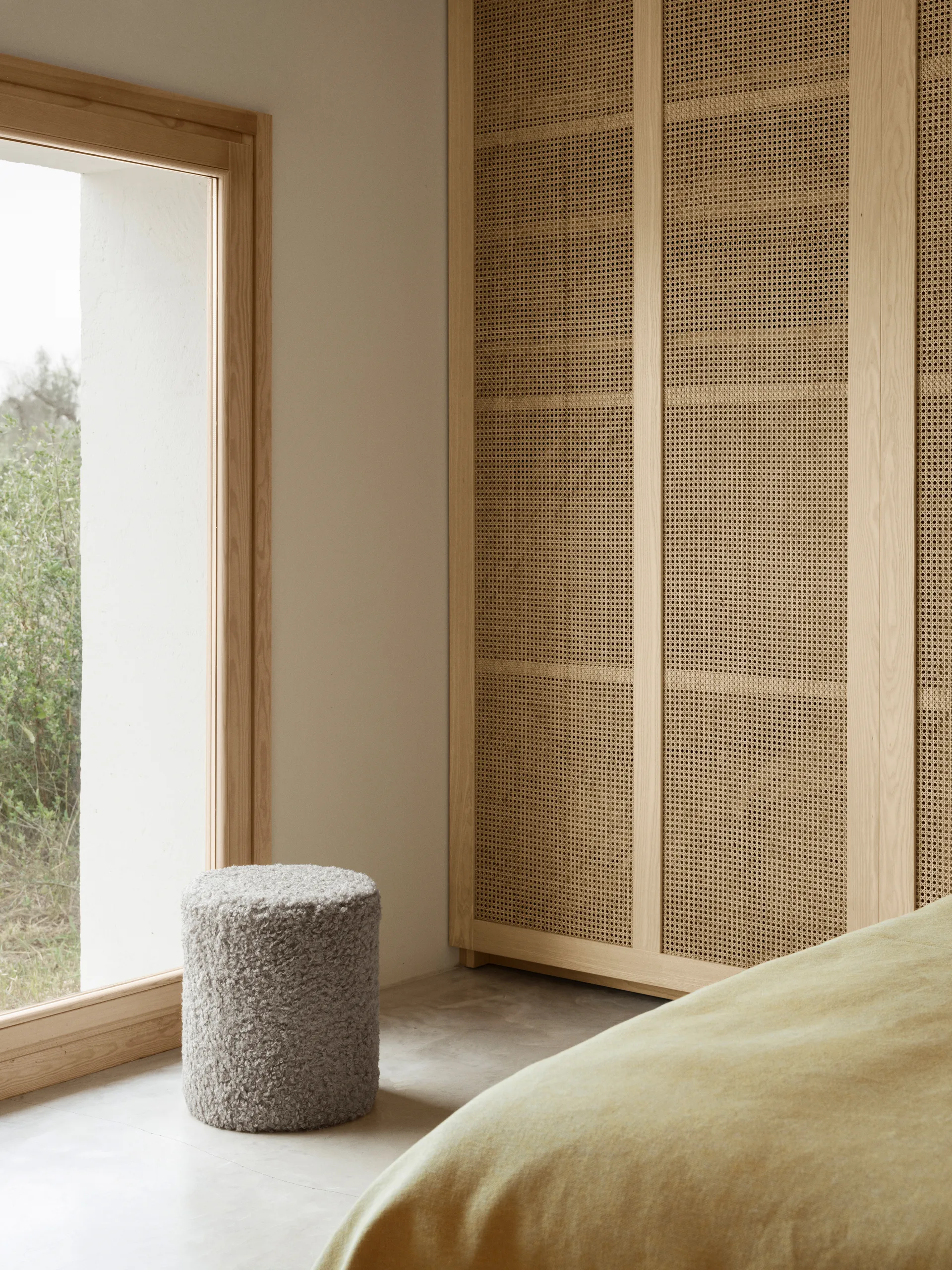 Pufe Teddy, Sharkskin, Ø35x40 cm blomus