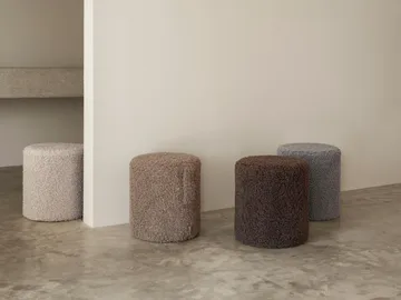 Pufe Teddy - Sharkskin, Ø35x40 cm - blomus