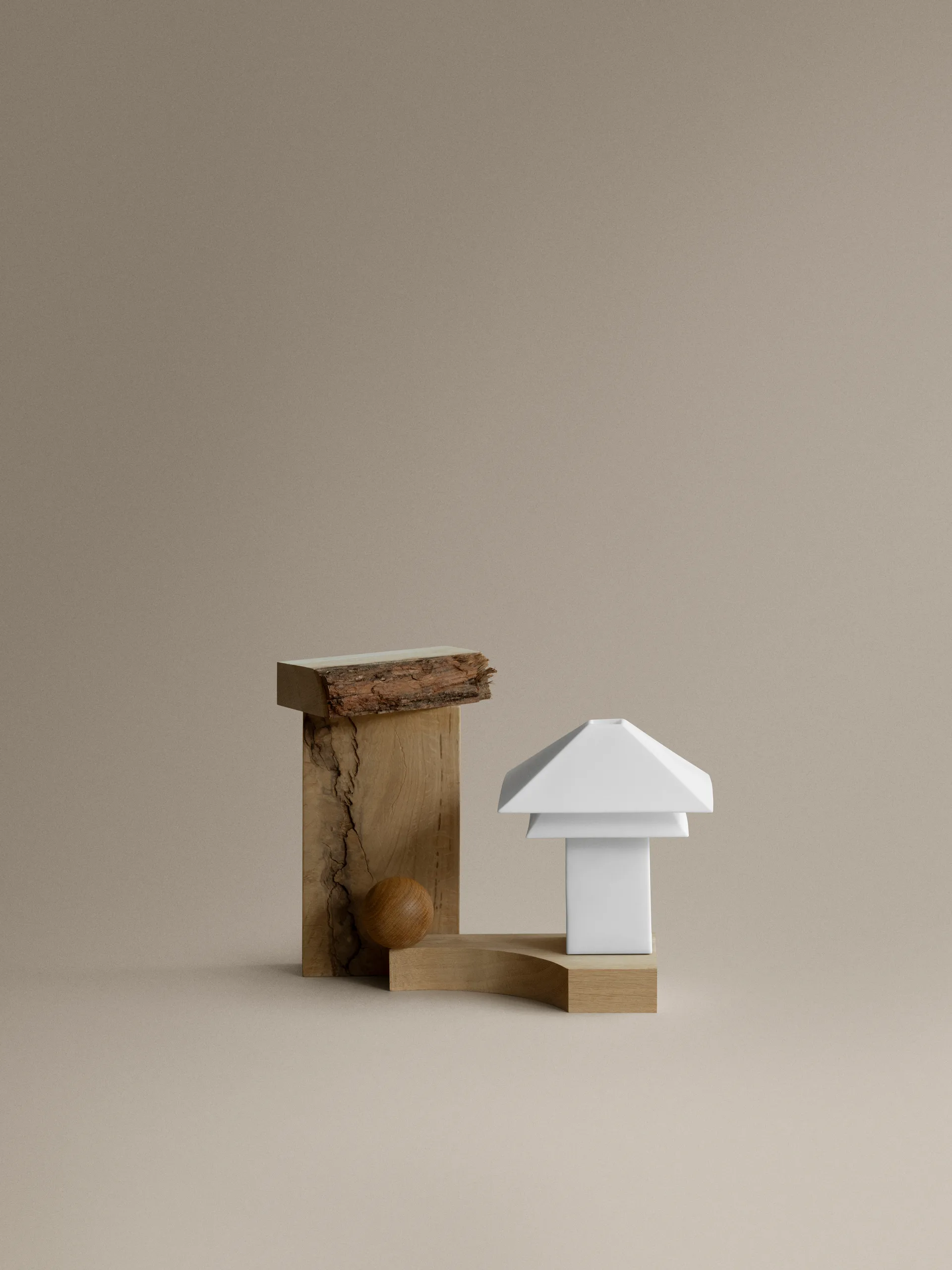 Sanaka candeeiro de mesa portátil, Branco blomus