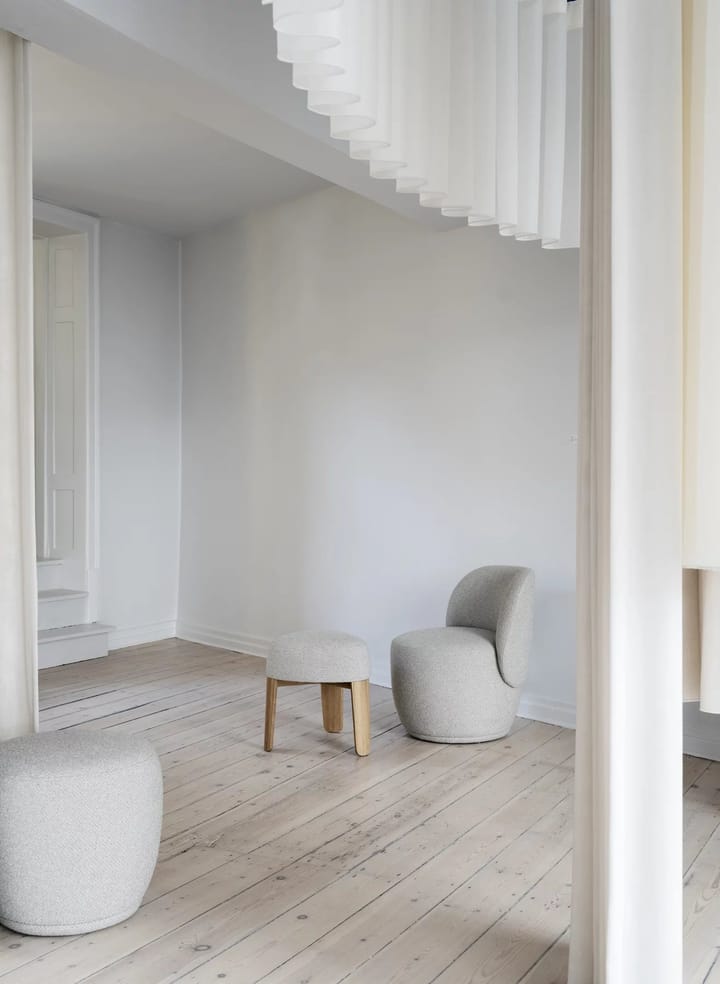 Sofá Kuon 2 lugares, Boucla bege Blomus