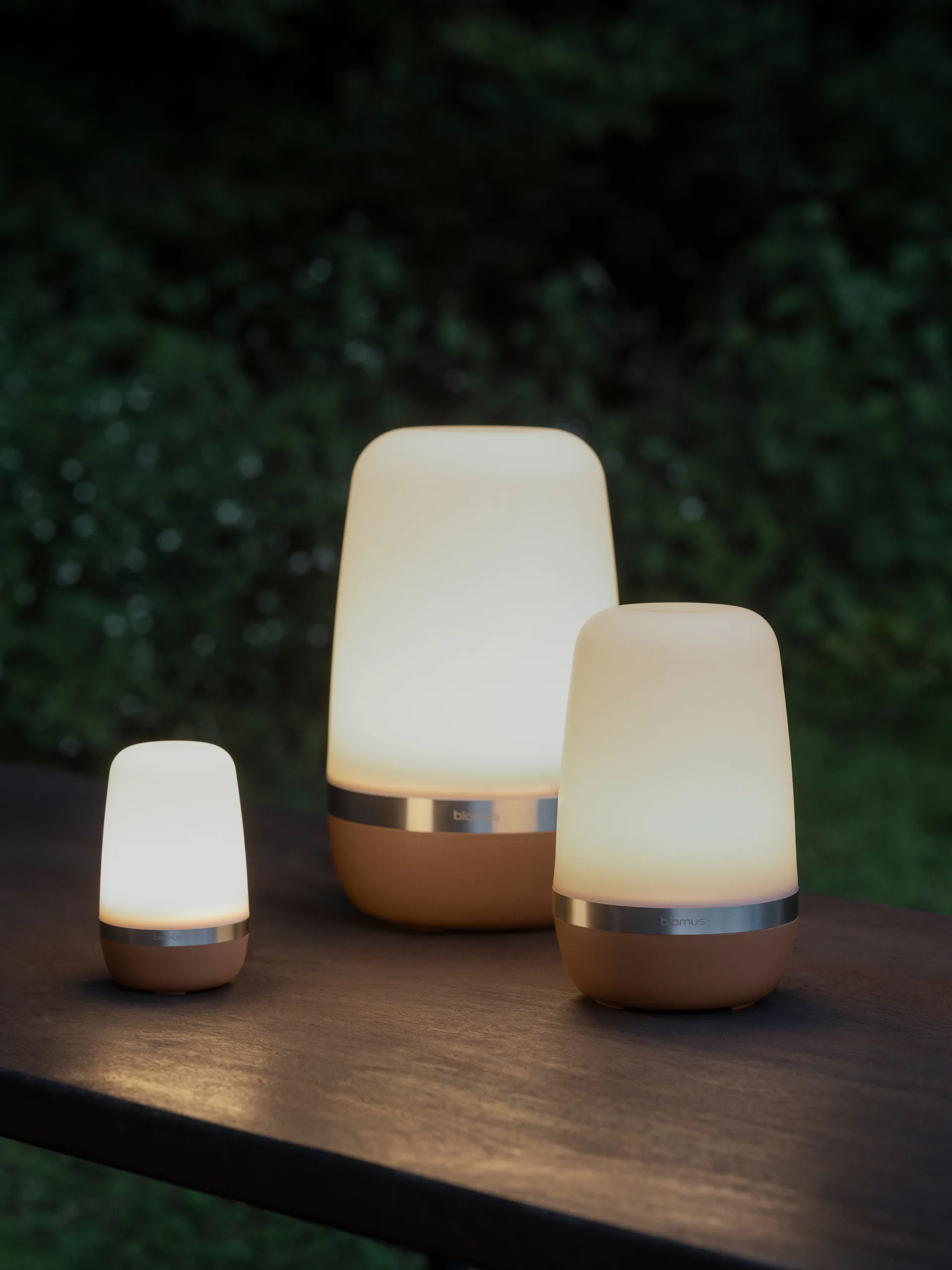 Spirit LED-lamp 35 cm, Mousse de mocha blomus