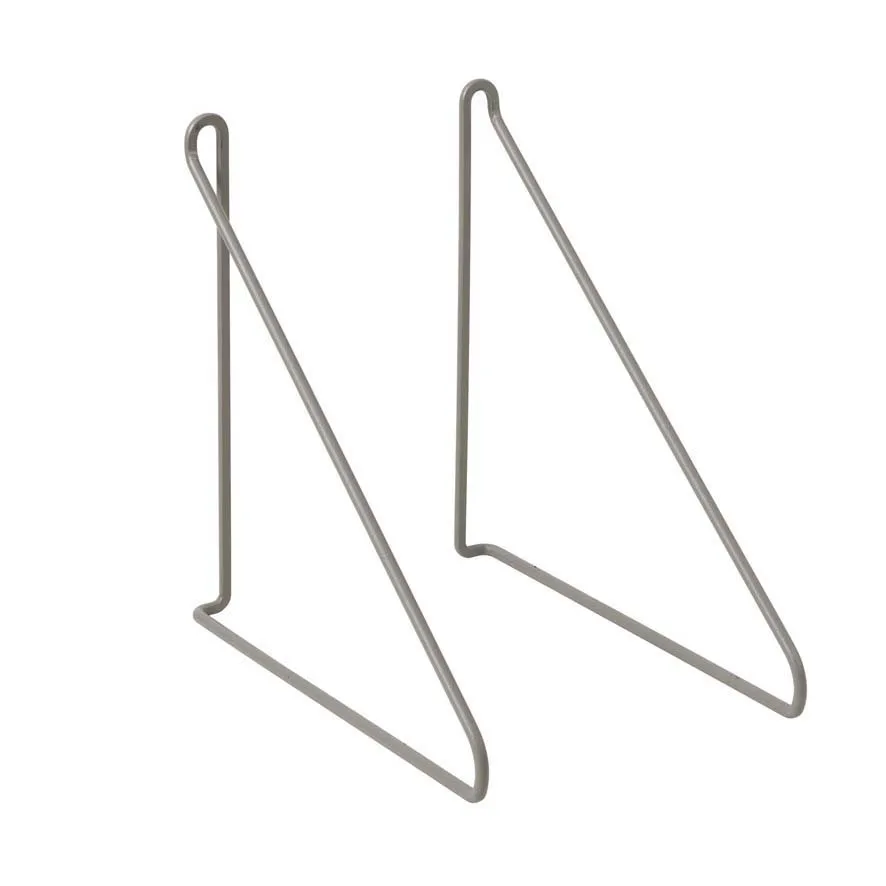 Suporte Panola 2 un., mourning dove (cinza claro) blomus