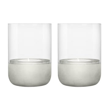 Suporte para vela pequena Calma Ø7 cm 2 unid. - Light grey - Blomus
