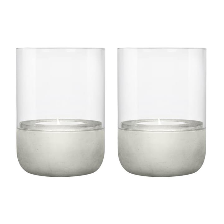Suporte para vela pequena Calma Ø7 cm 2 unid., Light grey Blomus