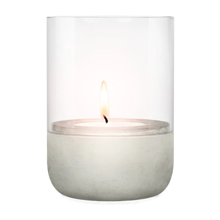 Suporte para vela pequena Calma light Ø10 cm, Light grey Blomus