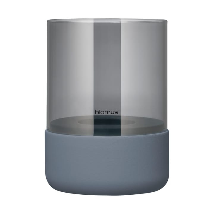 Suporte para vela pequena Calma light Ø10 cm - Steel grey - Blomus