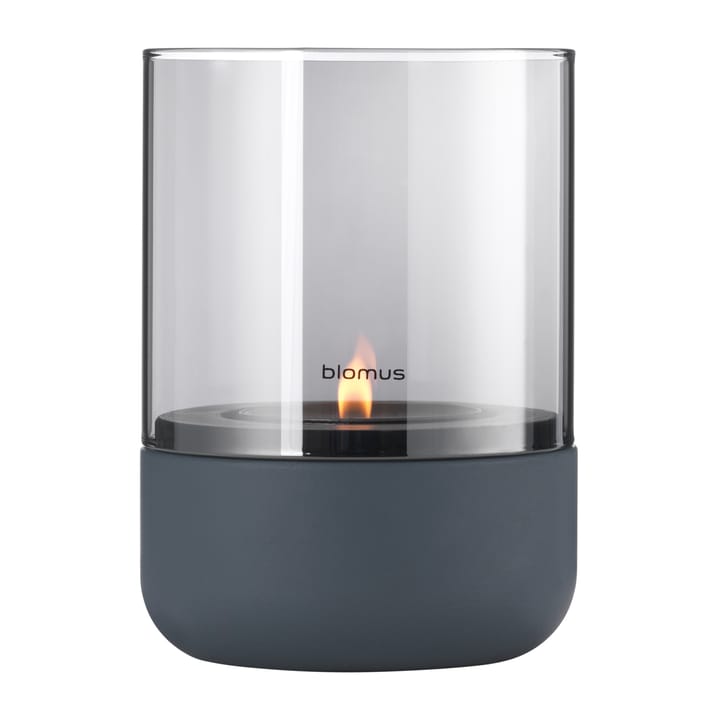 Suporte para vela pequena Calma light Ø10 cm, Steel grey Blomus