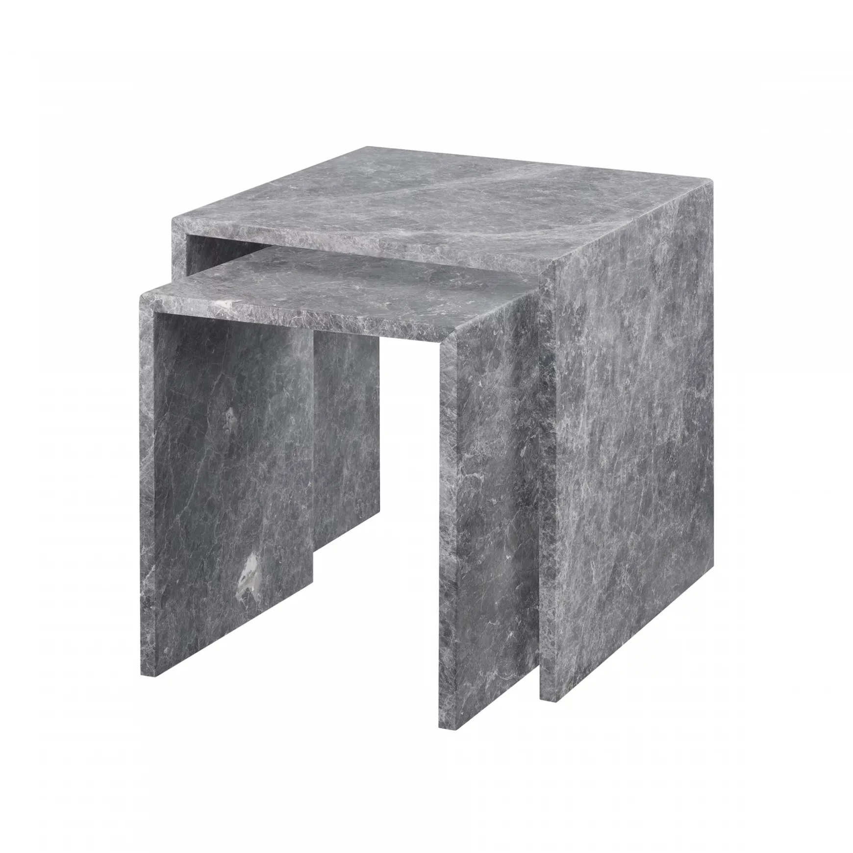 Varu mesa lateral 2 peças, Tundra gray blomus
