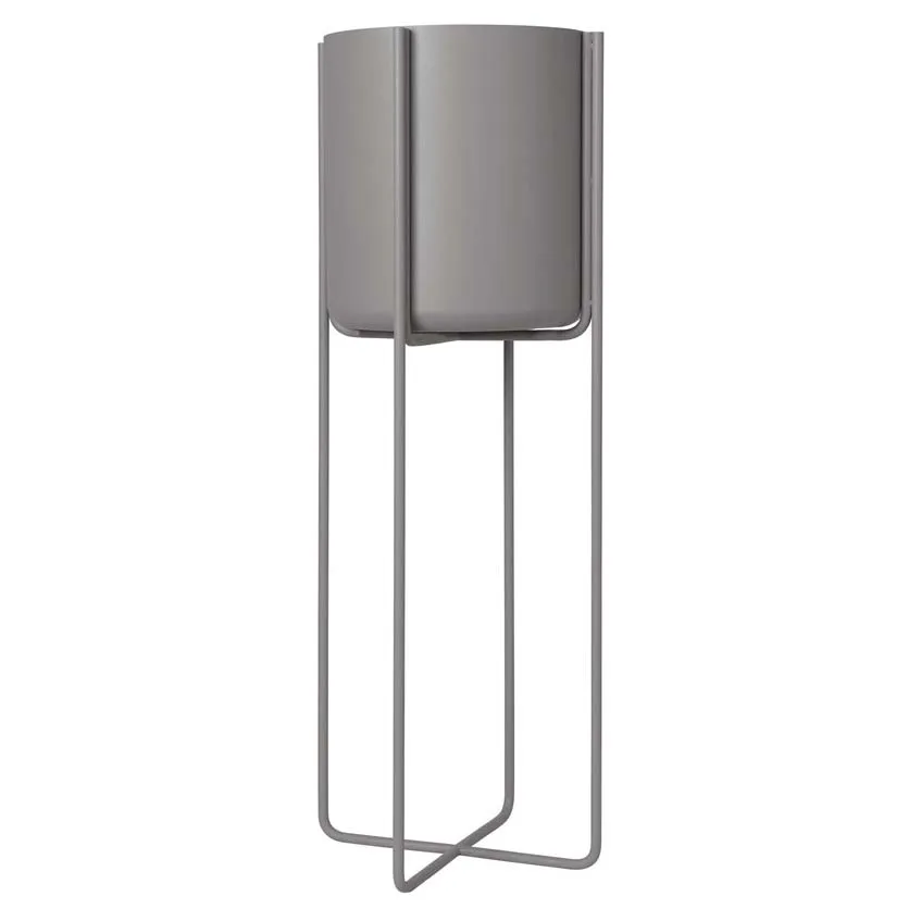 Vaso de flores Kena M 80,5 cm, steel grey (cinza escuro) blomus