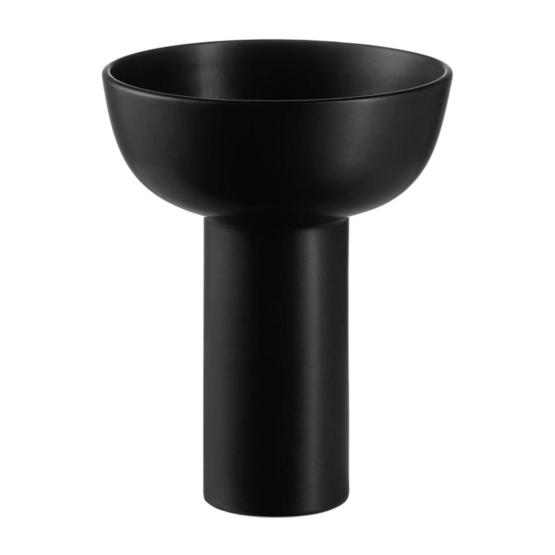 Vaso jacinto Miyabi Ø17 cm, Preto blomus