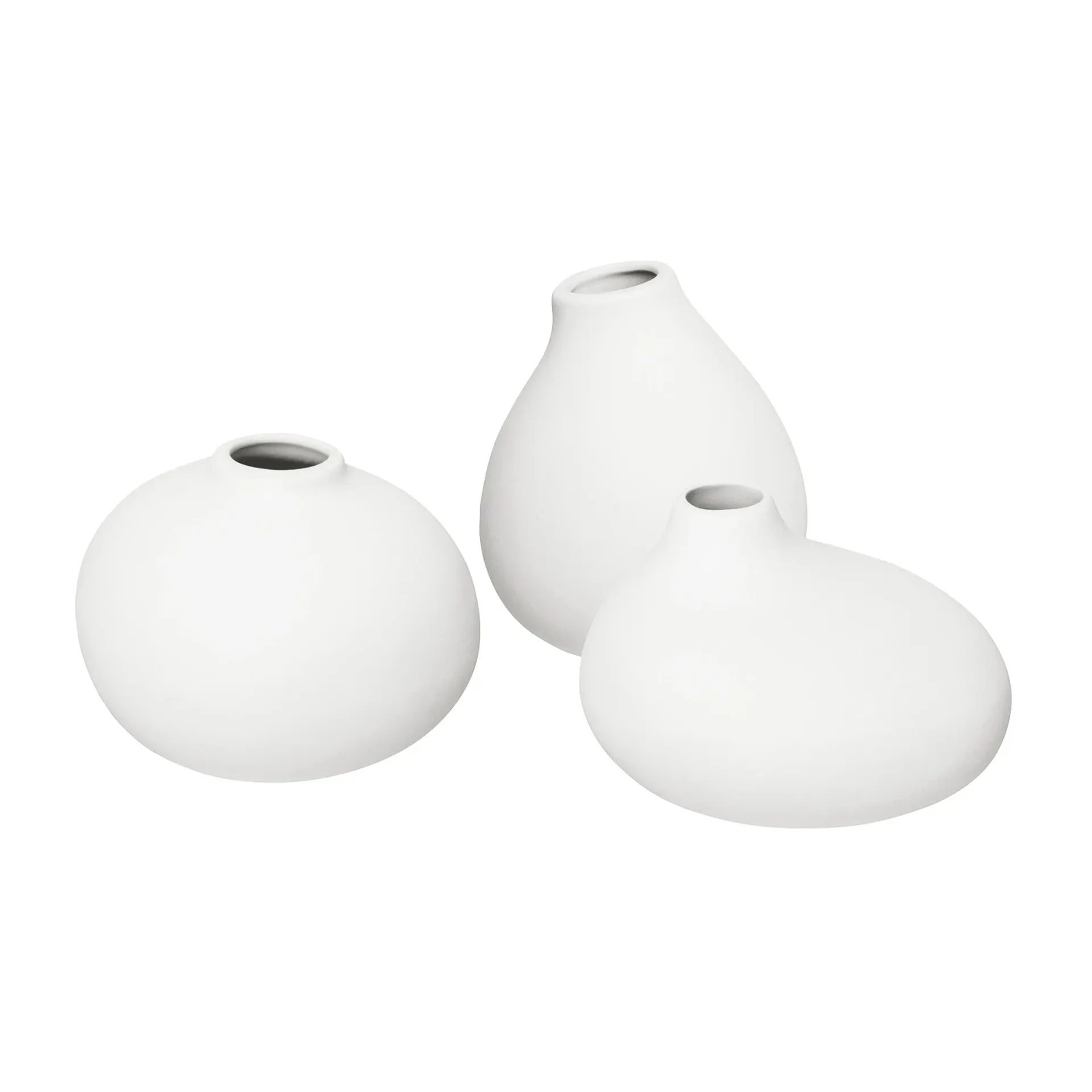 Vaso Nona, 3 un., White blomus