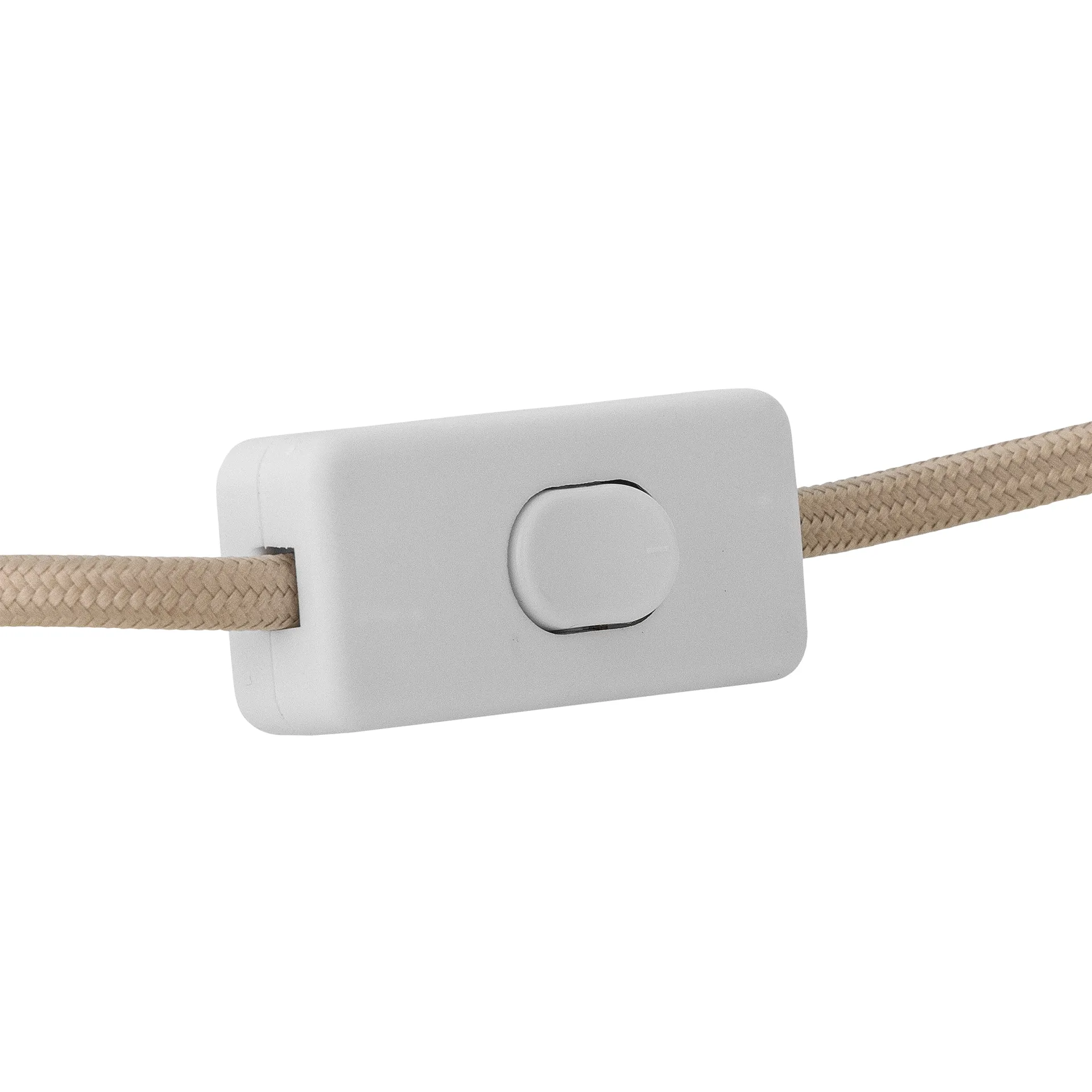 Abajur de mesa Emmie Ø 20 cm, Branco Bloomingville