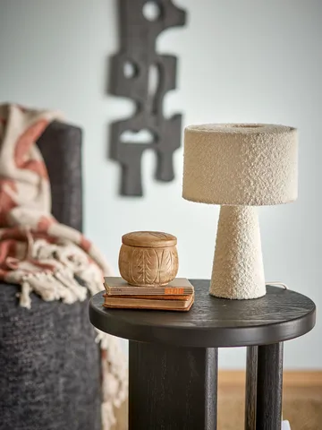 Abajur de mesa Emmie Ø 20 cm - Branco - Bloomingville