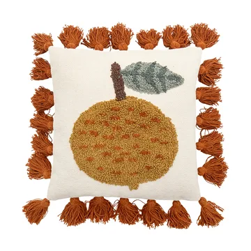 Almofada Agnes 40x40 cm - laranja - Bloomingville