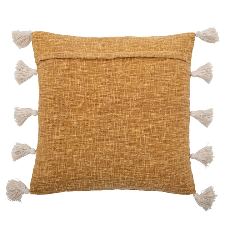 Almofada com franjas Emely 55x55 cm, amarelo Bloomingville