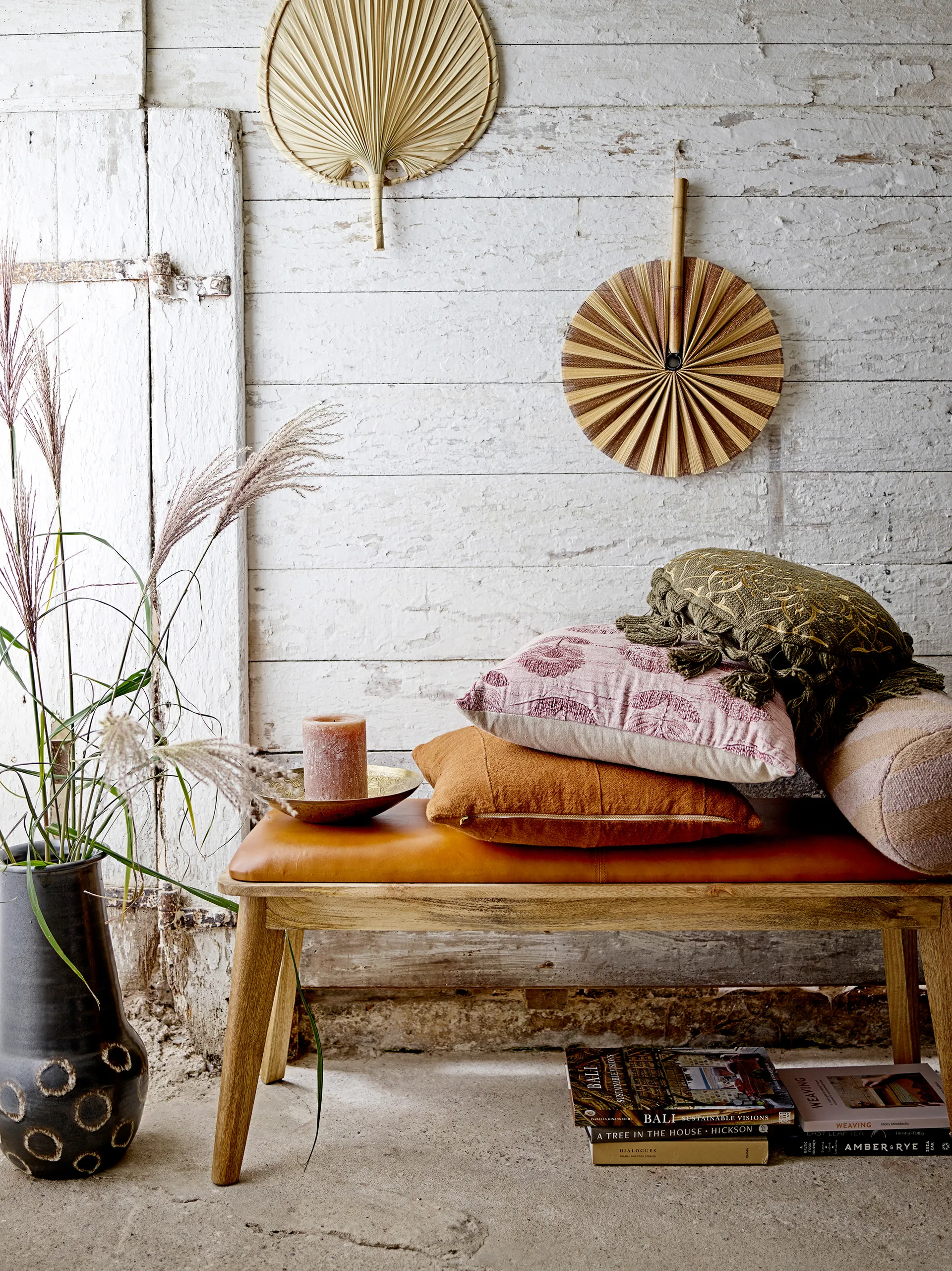 Almofada Kita 45x45 cm, Brown Bloomingville