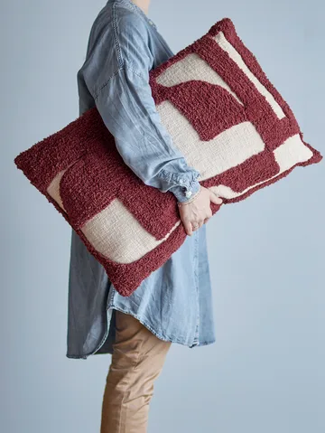 Almofada Olica 60x40 cm - Vermelho - Bloomingville