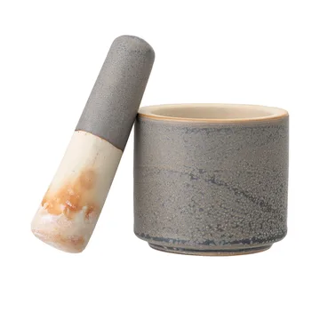 Almofariz Kendra stoneware - Cinza - Bloomingville