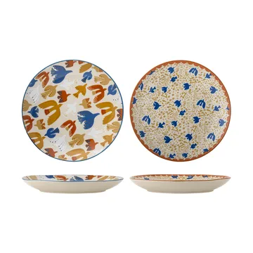 Anniversary prato - Multi, Ø25 cm, 2 peças - Bloomingville