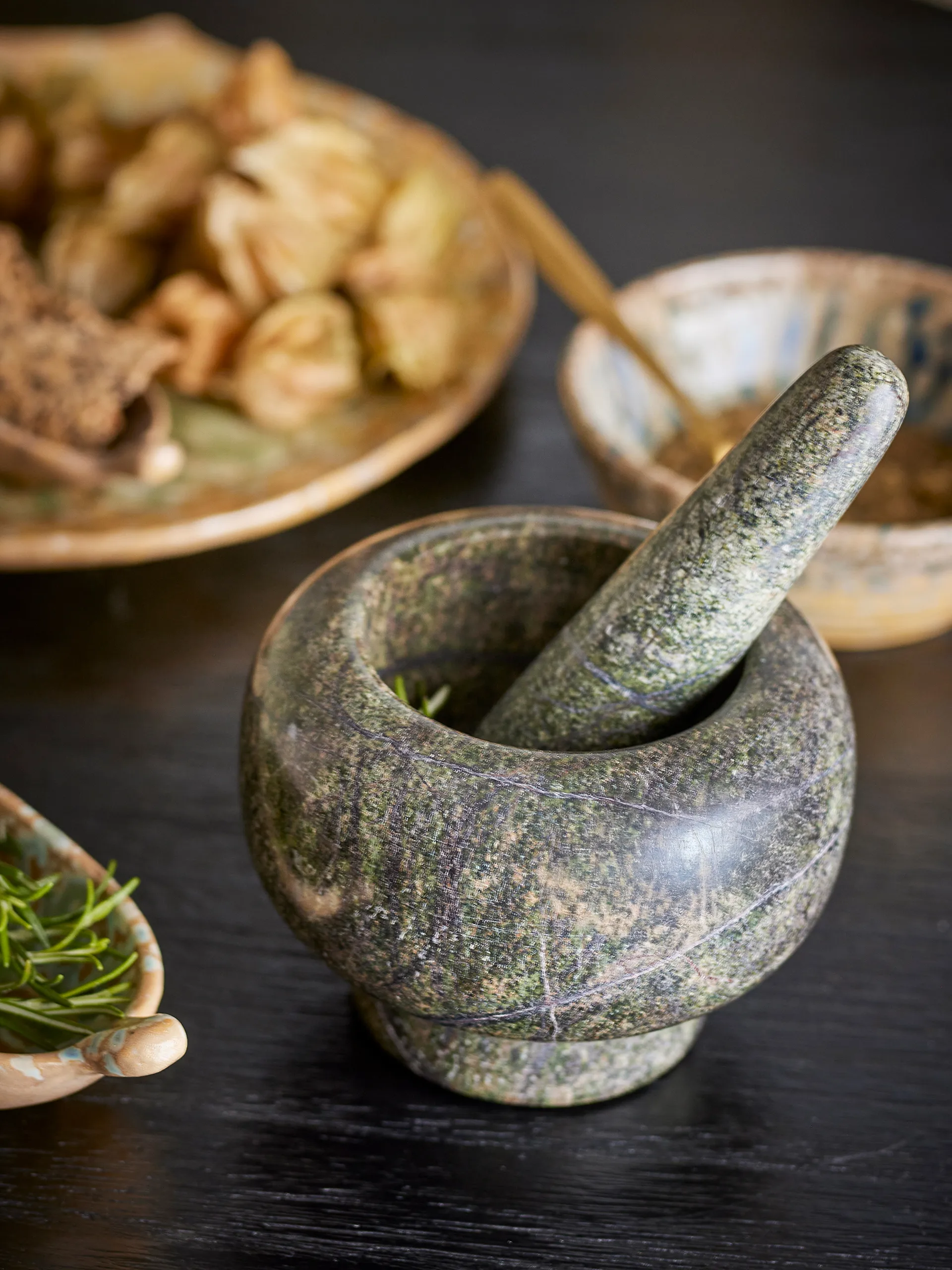 Arazo mortal com batida Ø12,5 cm, Verde Bloomingville