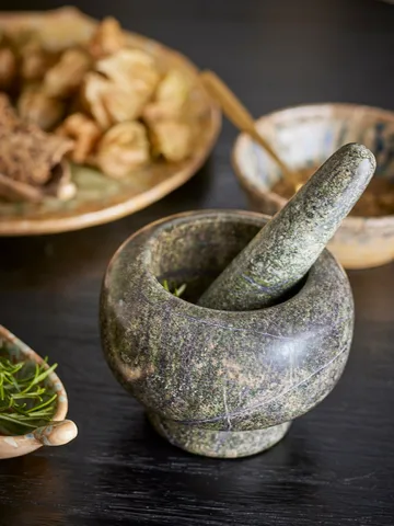 Arazo mortal com batida Ø12,5 cm - Verde - Bloomingville