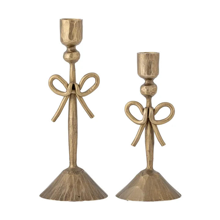 Arc ljusstake - Latão, 2 peças, Ø9 cm - Bloomingville