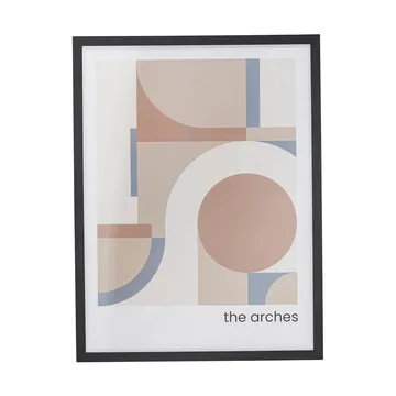 Arches quadro 32x42 cm - Moldura preta - Bloomingville