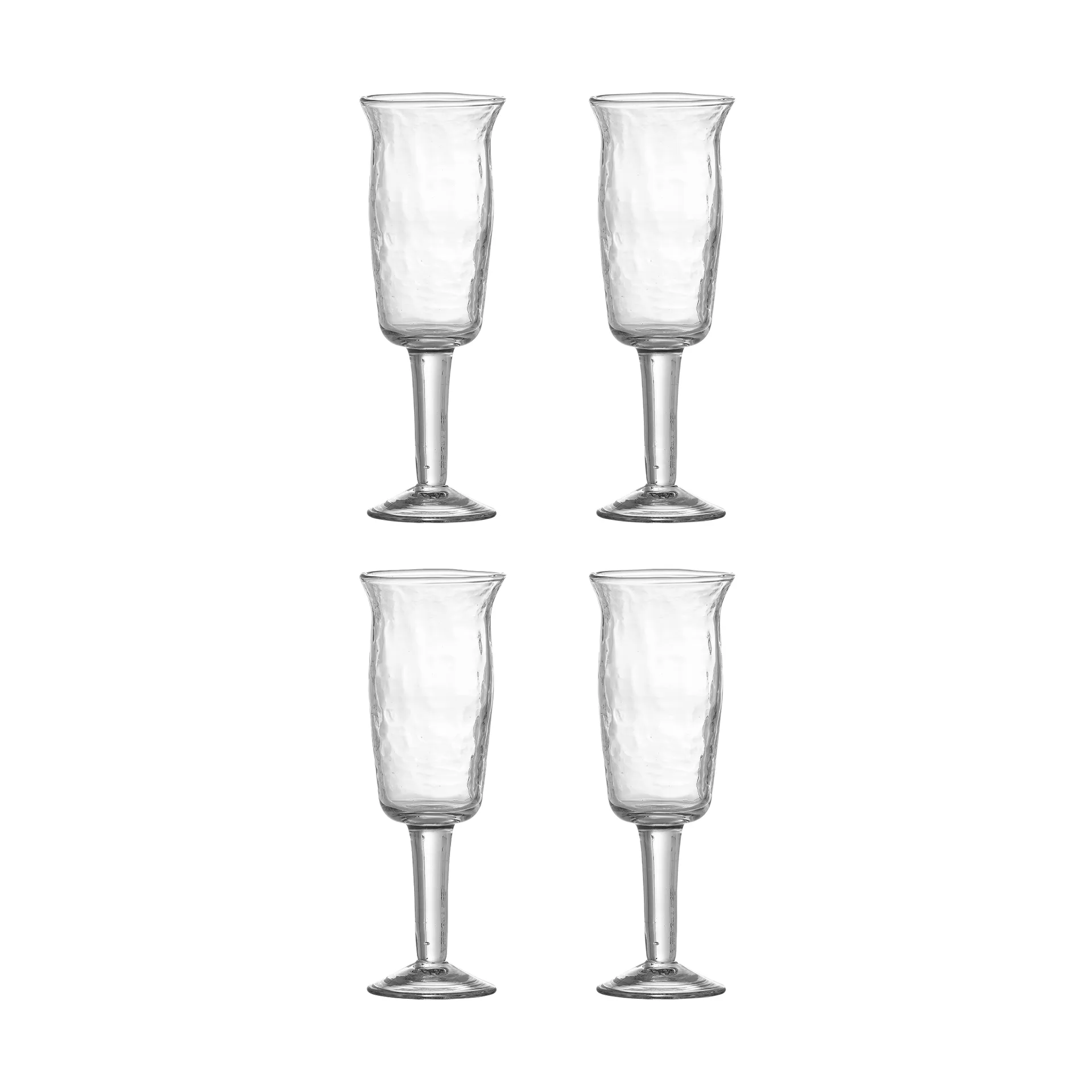 Asha copo de vinho branco 4-pack, Claro Bloomingville