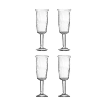 Asha copo de vinho branco 4-pack - Claro - Bloomingville