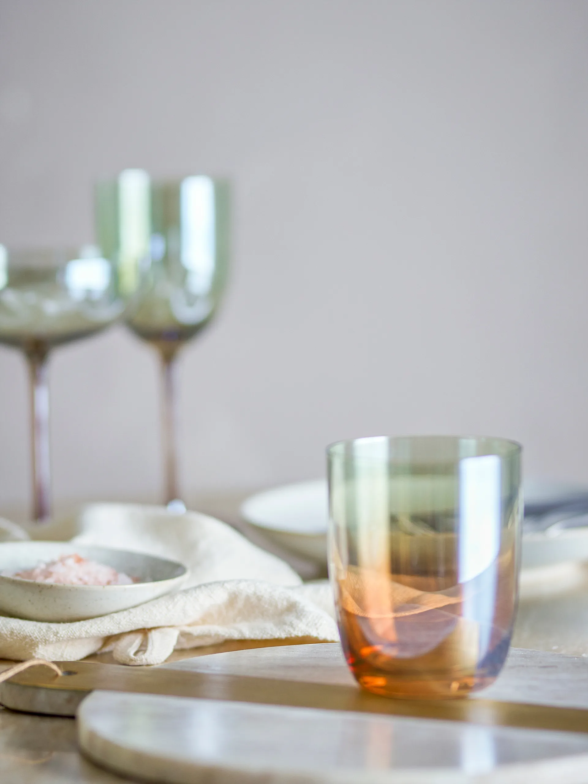 Aston copos de bebida 4-pack, Bronze Bloomingville