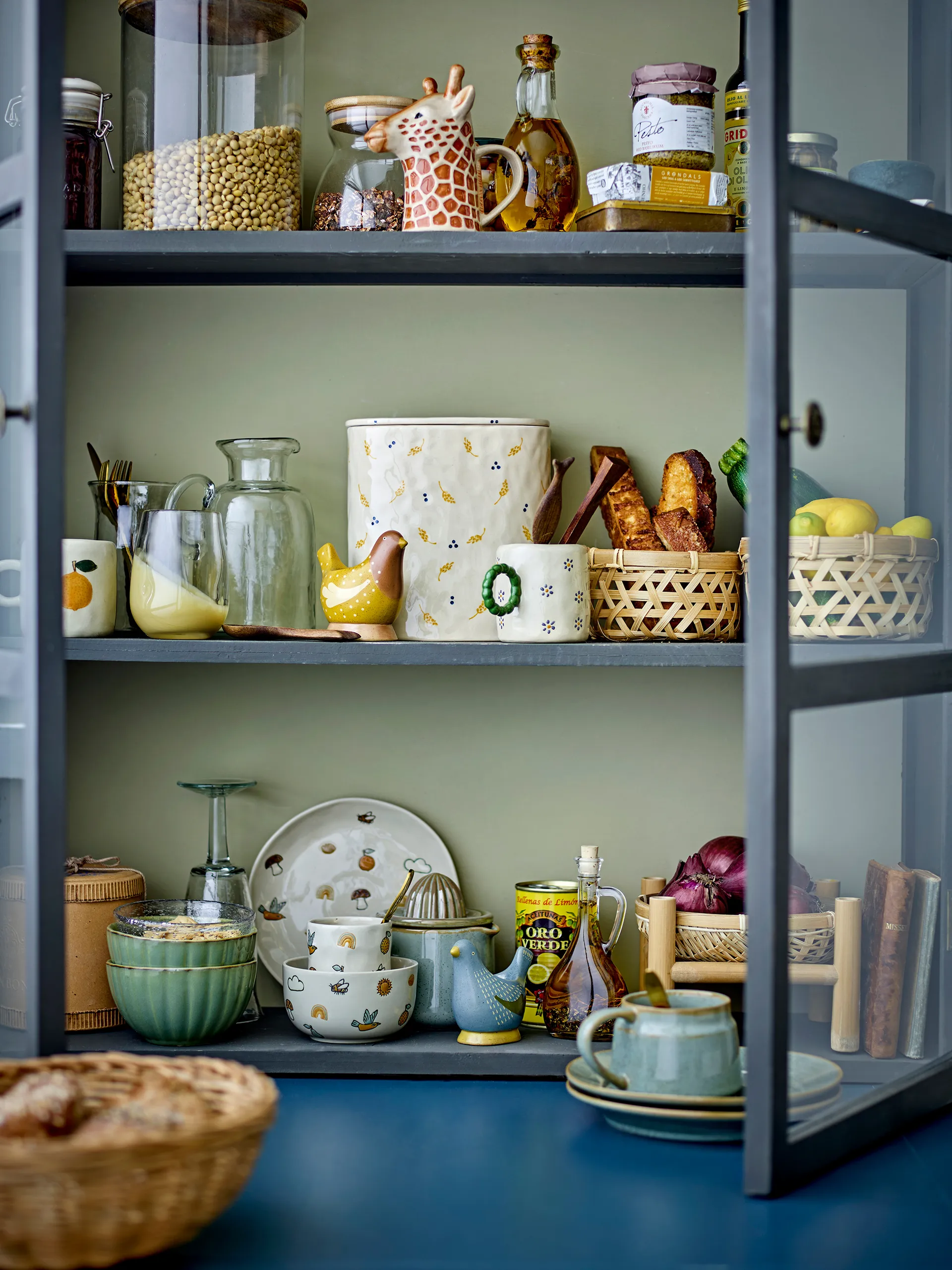 Ballard copo de beber 4-pack, Natural Bloomingville