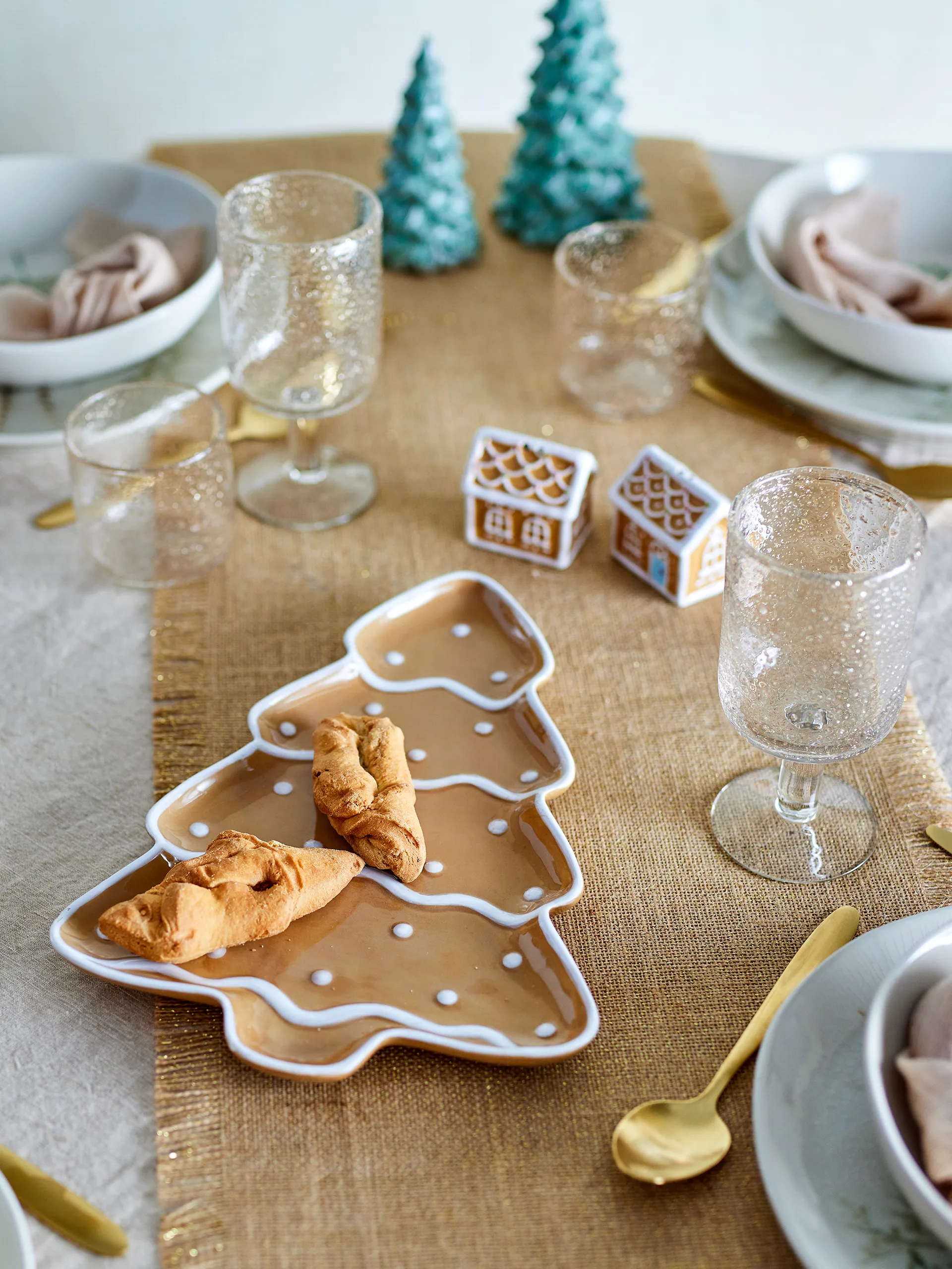 Bandeja de servir Ginnie 33x23 cm, Marrom Bloomingville