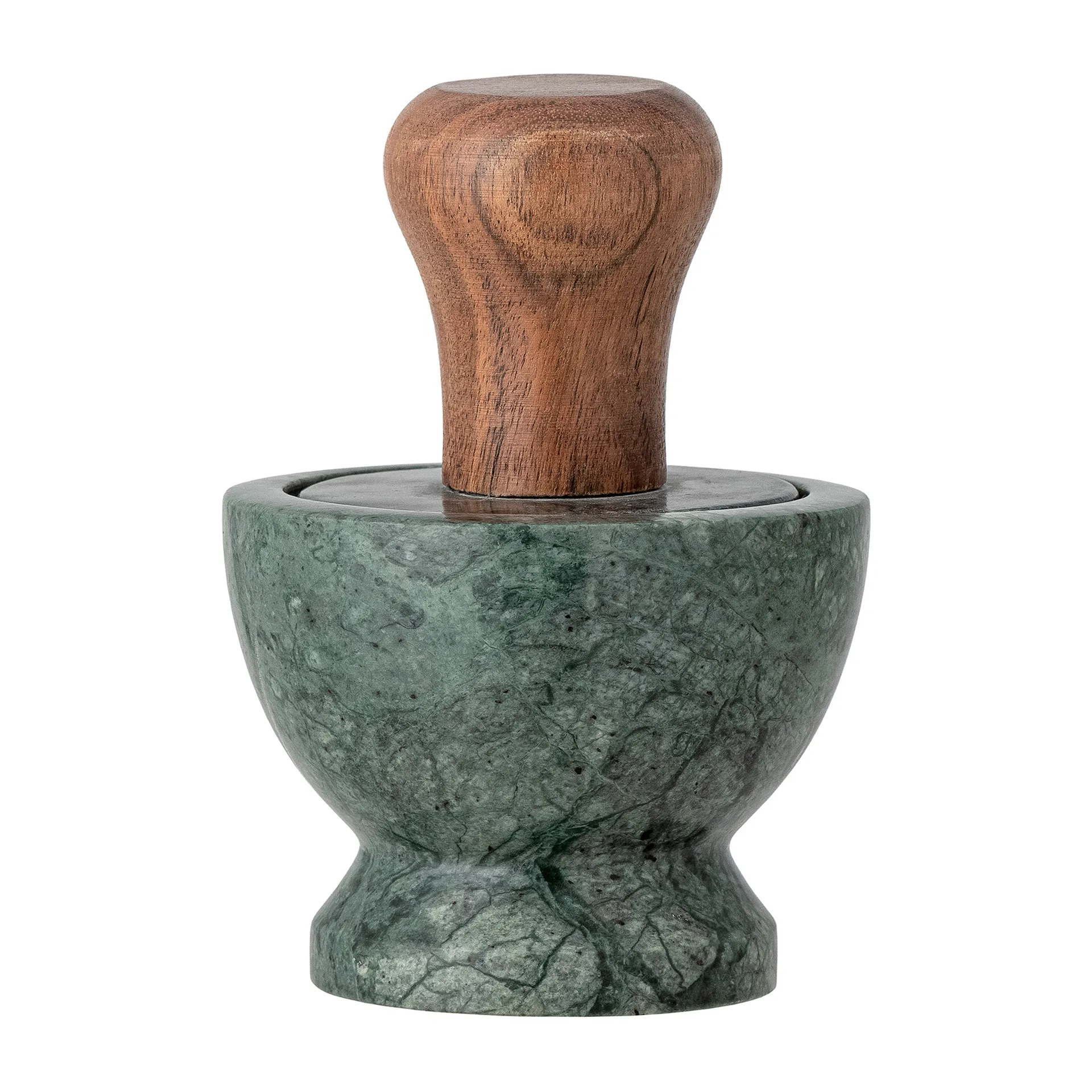 Banou pilão e almofariz Ø10 cm, Mármore verde-mangueira Bloomingville