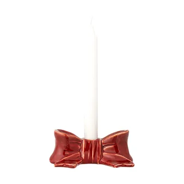 Bow castiçal - Vermelho, 11,5 cm - Bloomingville