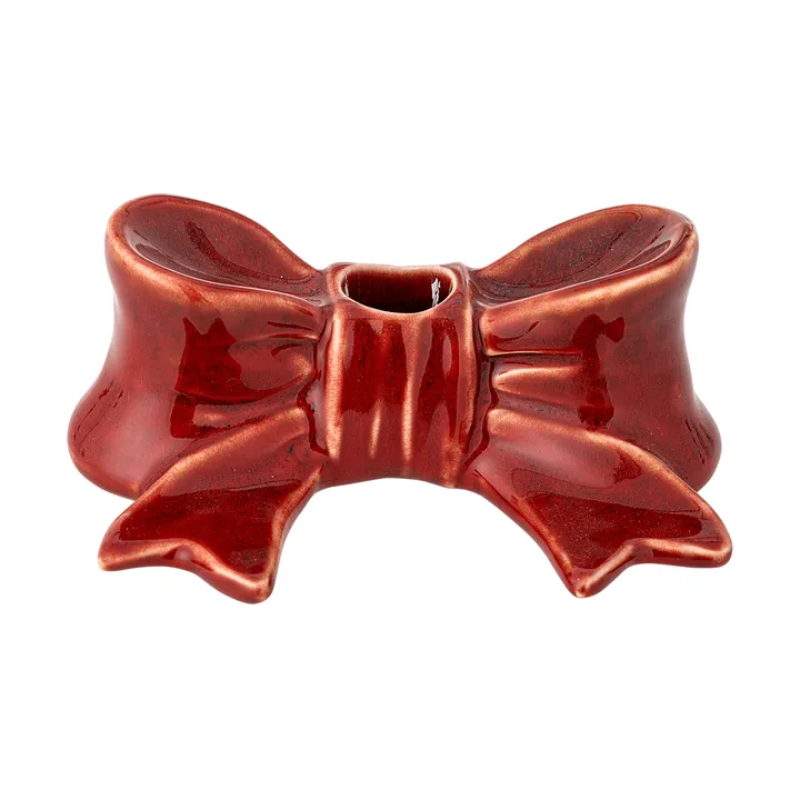 Bow ljusstake - Vermelho, 11,5 cm - Bloomingville