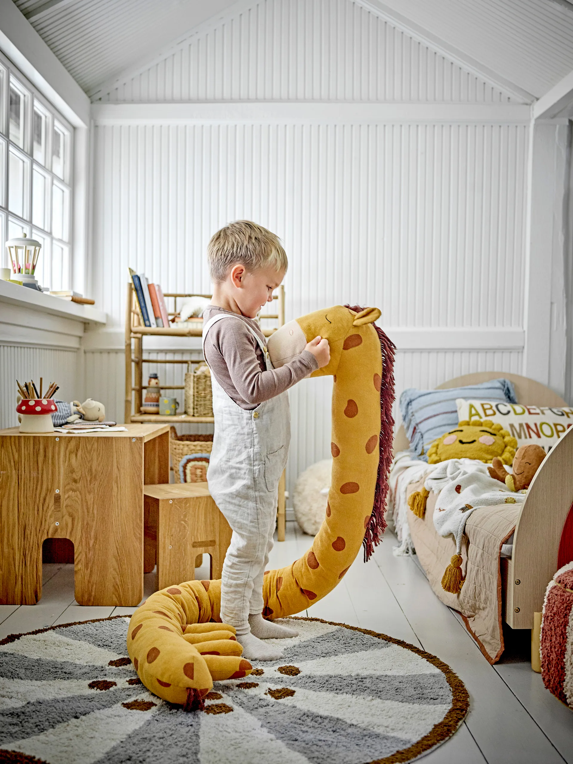 Brinquedo Ibber 184 cm, Orange giraffe Bloomingville