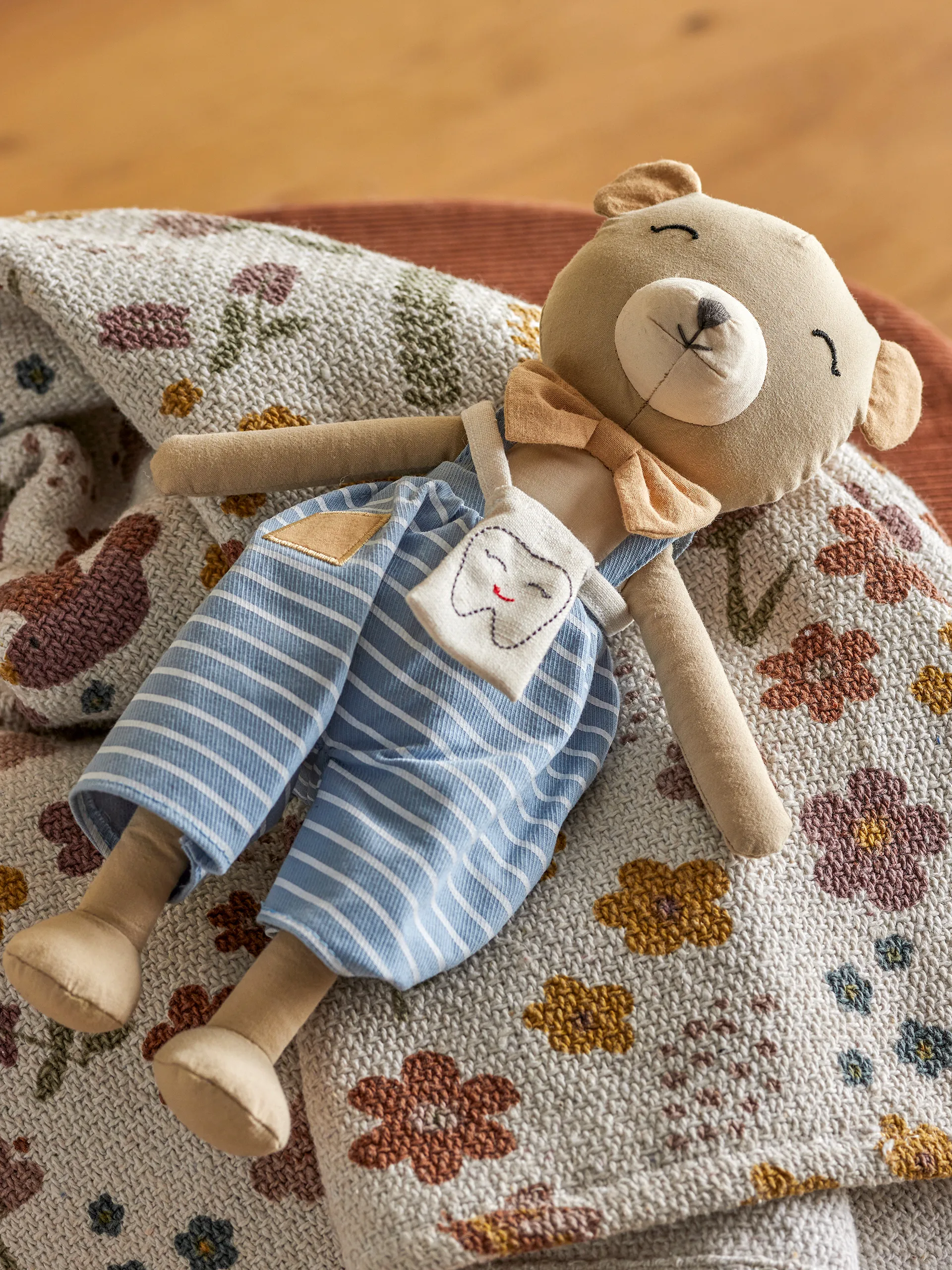 Brinquedo Teddie Tooth Fairy 30 cm, Blue Bloomingville