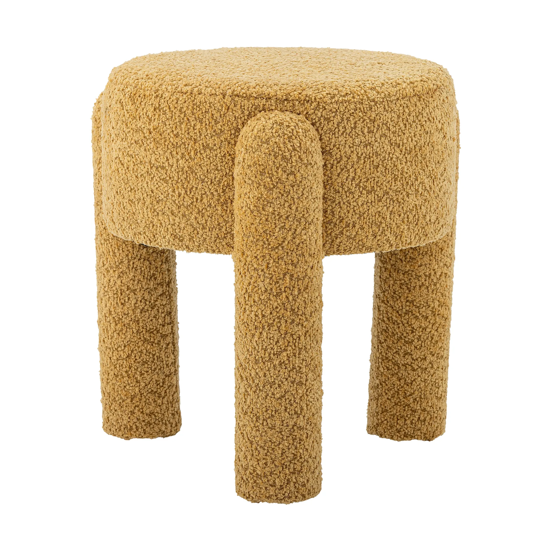 Bruno banco redondo Ø42 cm, Amarelo Bloomingville