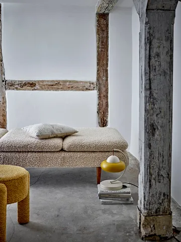 Bruno banqueta Ø42 cm - Amarelo - Bloomingville