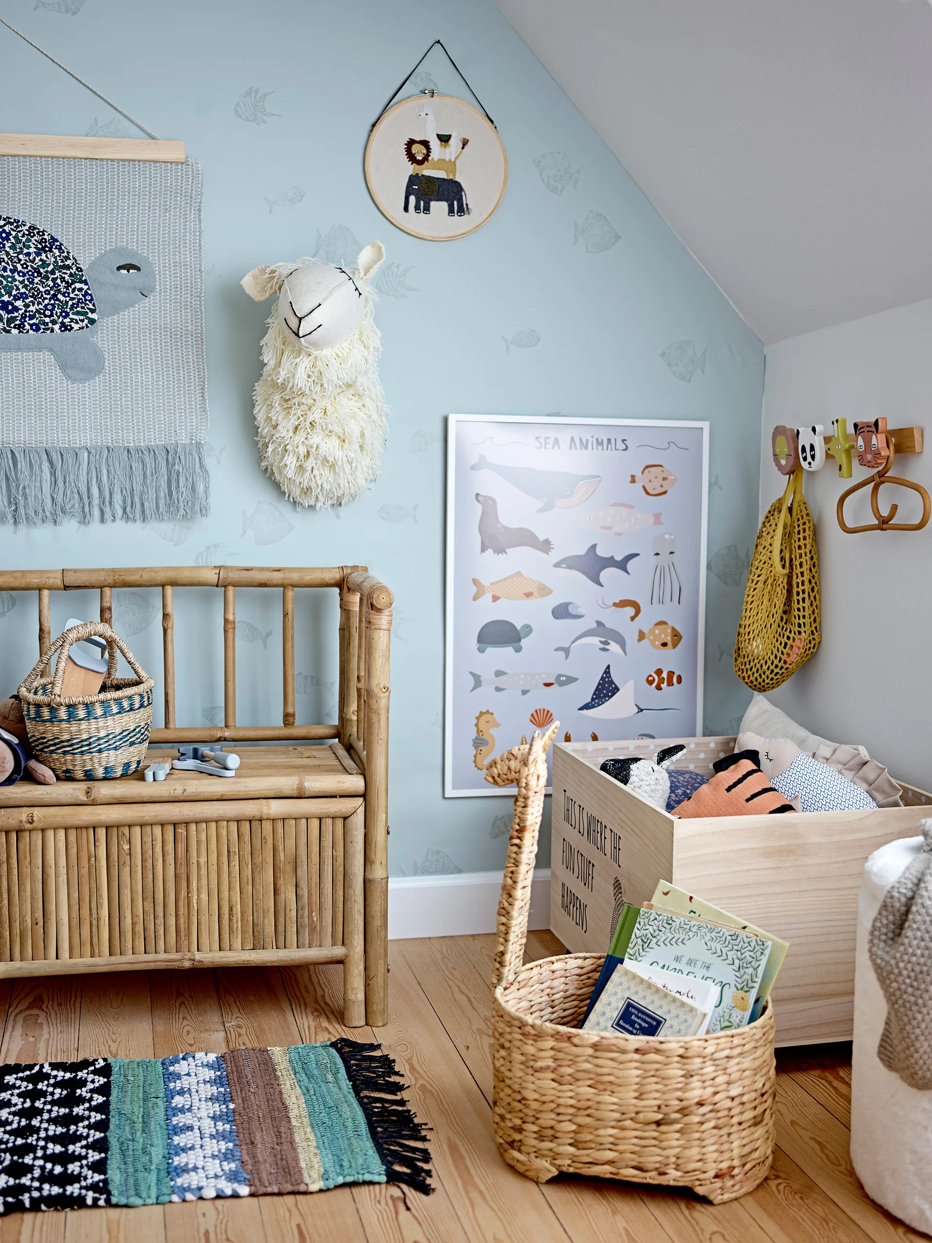 Cabide Aranya 17x30 cm, Natureza Bloomingville