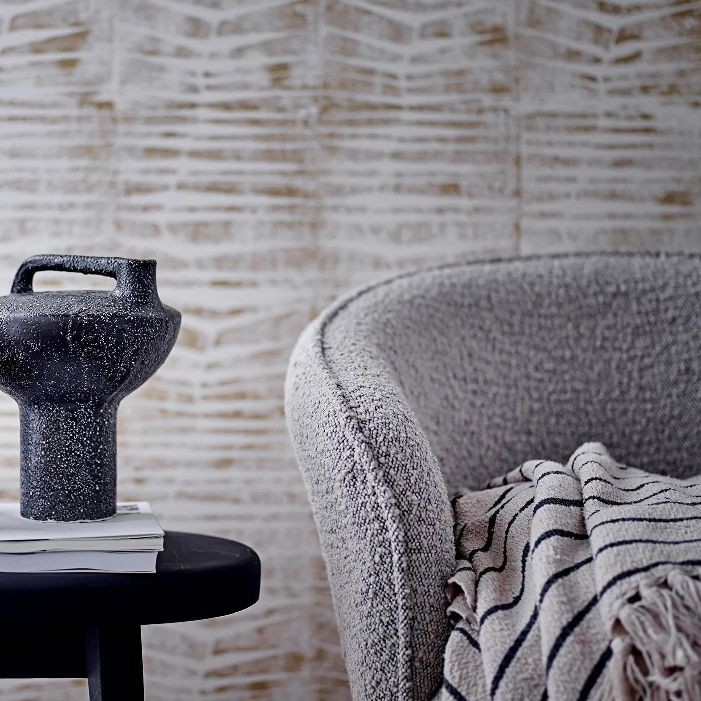 Cadeira Cortone, Cinza Bloomingville