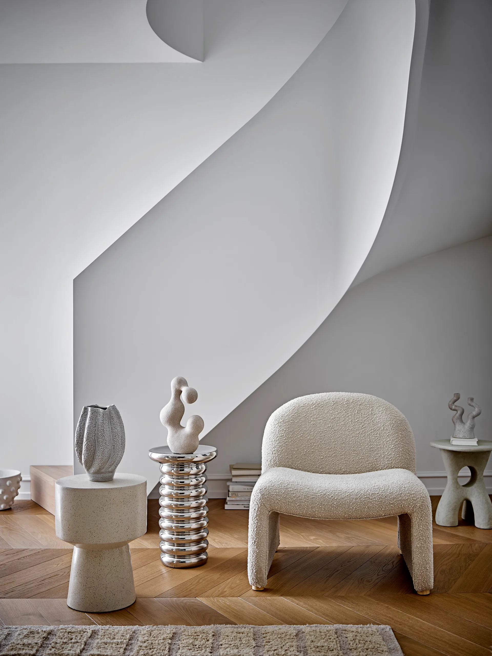 Cadeira de lounge Neel, Natureza Bloomingville