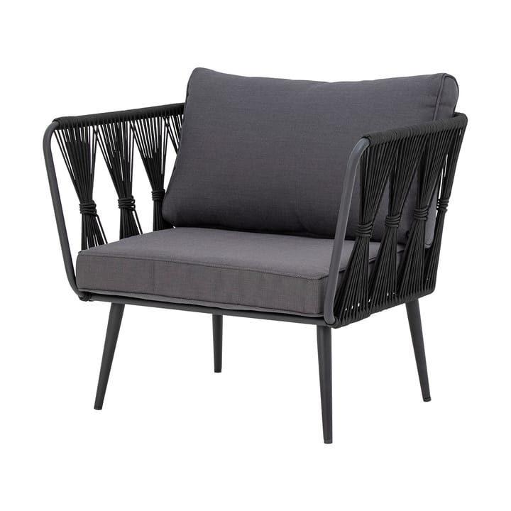 Cadeira lounge Pavone - Black - Bloomingville